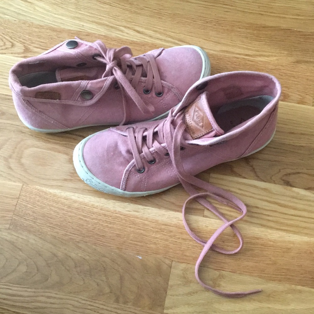 Cute Rose pink Palladium high tops